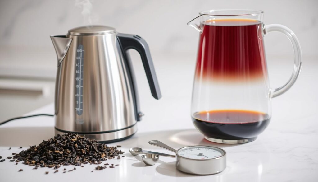 Brewing techniques for black tea and water temperature guidance Brewing techniques for black tea and water temperature guidance