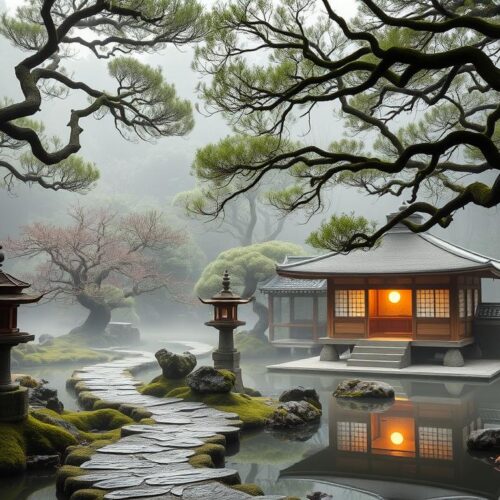 A Path to Serenity: Combining Tea and Zen Gardens in Japan