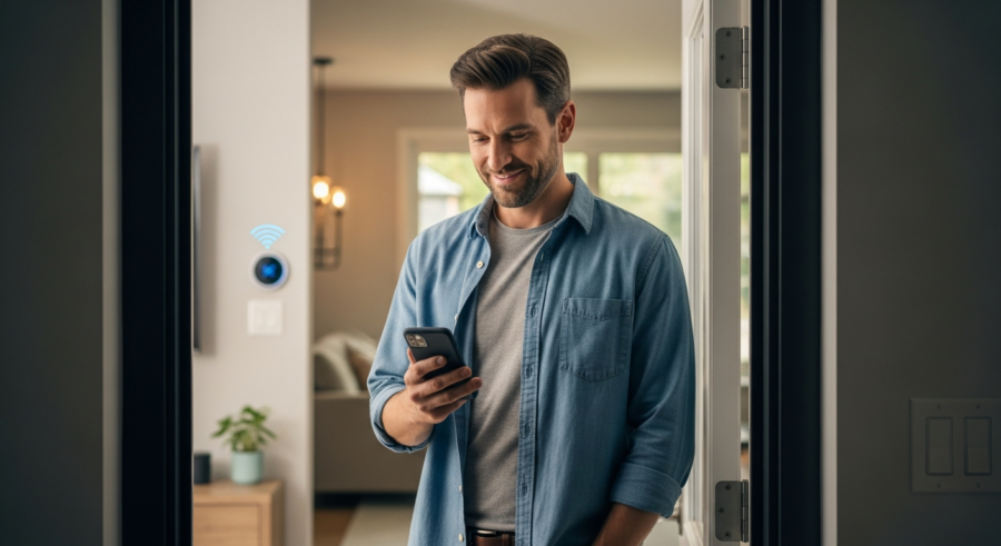 Smart Arrival: Automating Actions Based on Geolocation