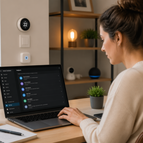 Using Helpers in Home Assistant Automations: Input Booleans, Numbers, and Selects