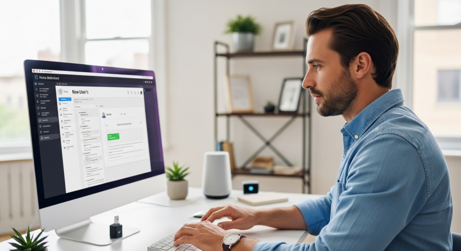 Creating and Managing User Accounts in Home Assistant