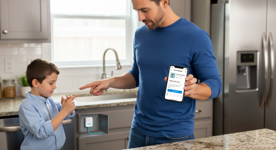 Protecting Your Home with Water Leak Sensors and Home Assistant